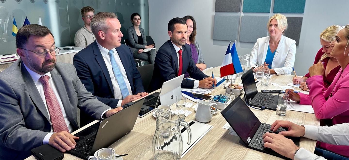 Expertise France visit ESTDEV