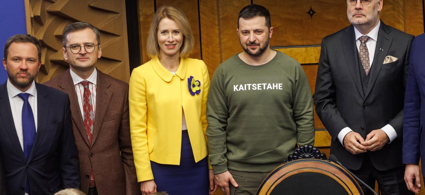 President Zelenskyi in Tallinn